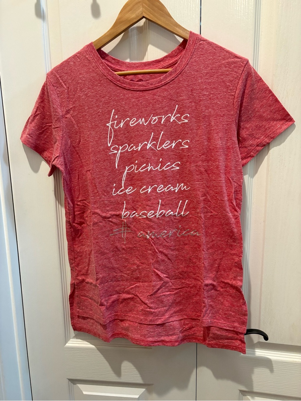 State of Mind Red Short Sleeve Graphic Tee